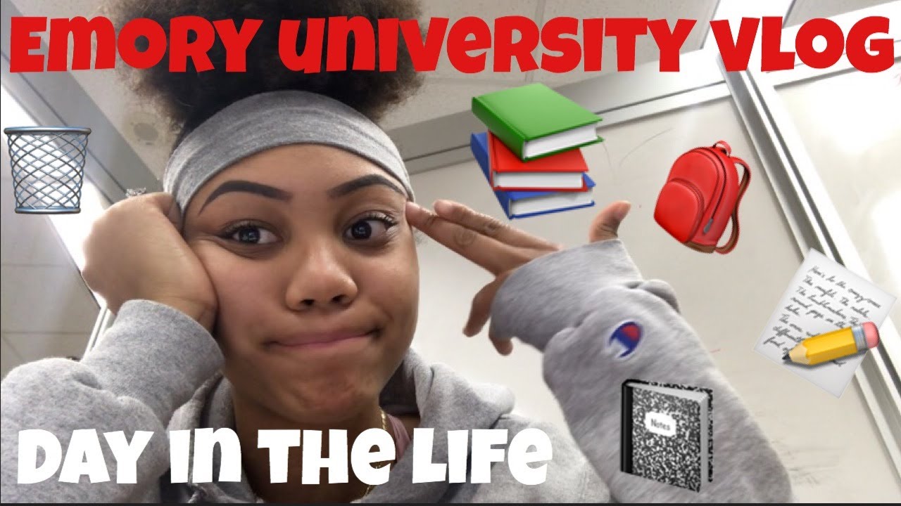 Emory University Vlog!!! Day in the Life of an Emory Student: Classes ...