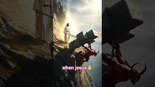 Jesus save a demon from the  abyss 🙏#shorts