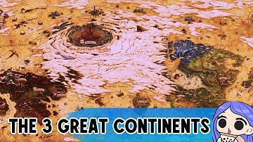 FFXIV Lore - The Main Landmasses of Hydaelyn