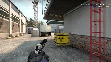 CS:GO Competitive: Pistol ACE on cache!!