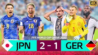 JAPAN HUMILIATED GERMANY AND TEACHES THEM REAL RESPECT WITH A DRAMATIC COMEBACK AT WORLD CUP