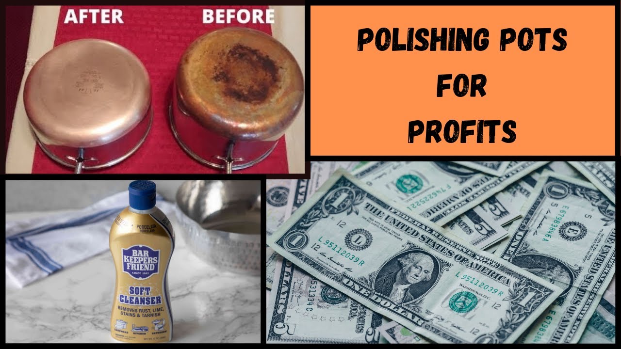 Reseller Tip How to Clean Revere Ware and other pots to resell on eBay