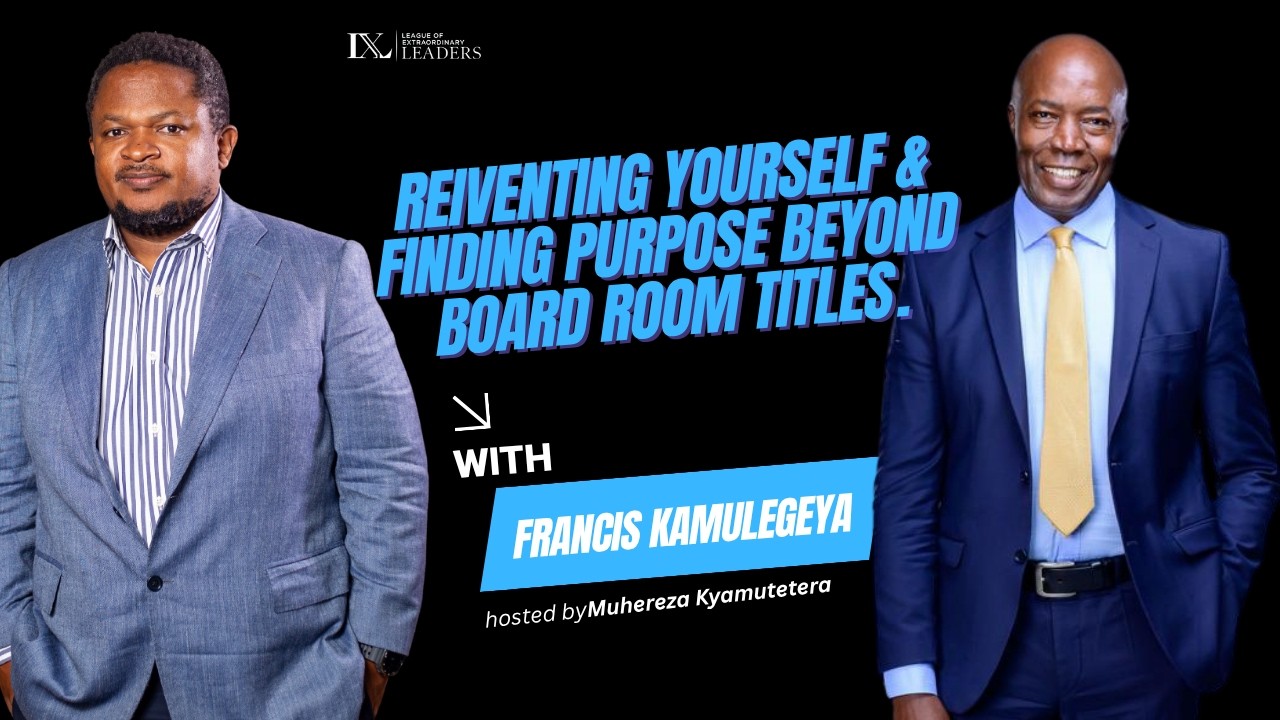 Still from Francis Kamulegeya Unfiltered: Reinventing Yourself & Finding Purpose Beyond Boardroom Titles.