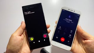 Sony Xperia vs Xiaomi / Incoming & outgoing calls