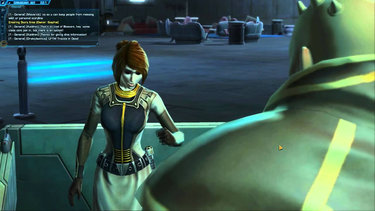 Star Wars: The Old Republic Beta Gameplay (Jedi Knight)