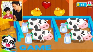 Cidade do Bebê Panda: Vida - Fazenda - Game Infantil - Jogo educativo screenshot 1