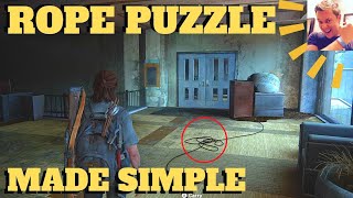 The Last of Us 2 - Conference Center Rope Puzzle (Chapter 18 The Seraphites Seattle Day 2 TLOU2)