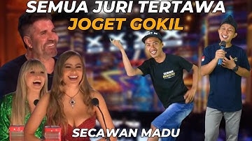 Viral!! Jogetnya yang lucu bikin semua tertawa