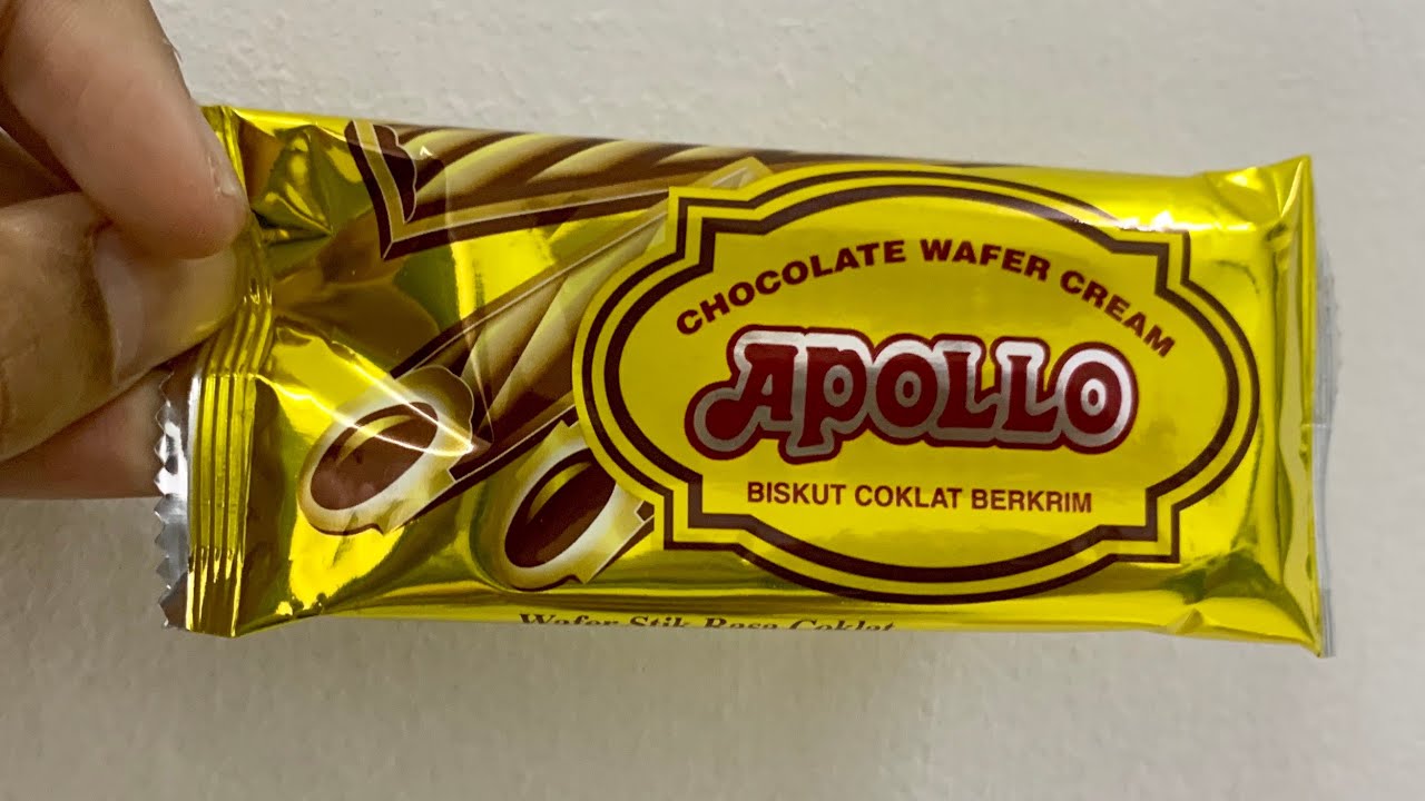 Classic Apollo Chocolate Wafer Malaysian Snacks YouTube