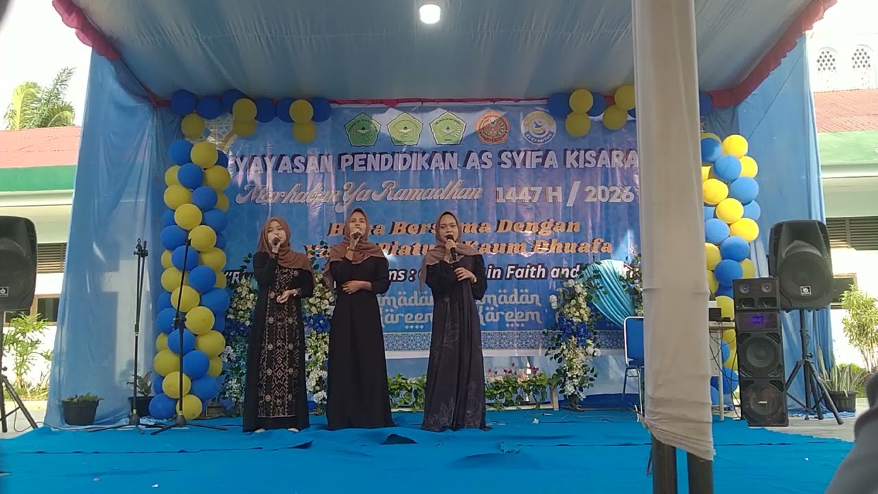 Lagu Assalamualaika - Maher Zein. Penampilan siswa Smks As Syifa Kisaran