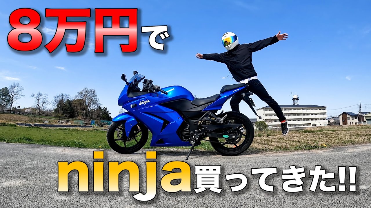 Kawasaki Ninja250r 青 実動車 カワサキ ニンジャ 250R 2008年式 EX250Kの諸元・スペック情報