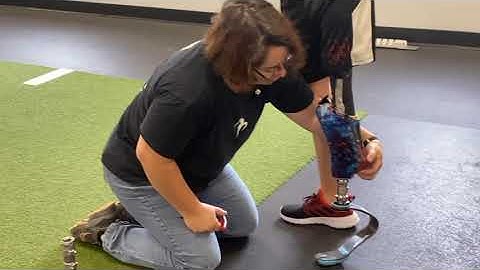 Rotationplasty  Demo - Walking and Running Prosthesis