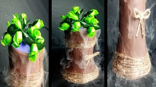 ide kreatif Vas bunga smoke