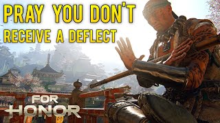 A deflect may be the LAST THING you see from Shaolin + NUTTY REP 70 Highlander! [For Honor]