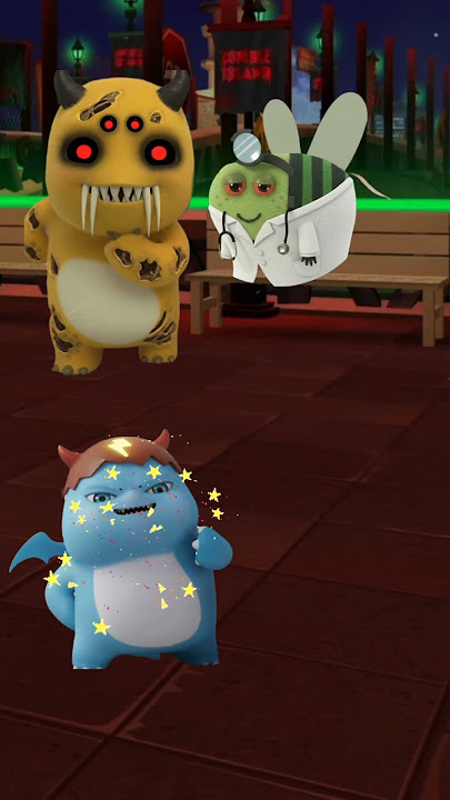 zombie nailong and bombolong #funnyshorts #3danimation #cartoon