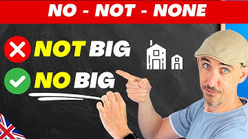 🔥 NO, NOT or NONE? (Most Learners Get This Wrong!)