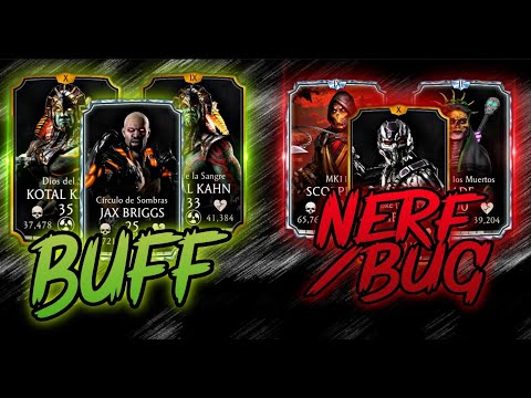 Vídeo: Mortal Kombat Secretamente Nerfs Personagens