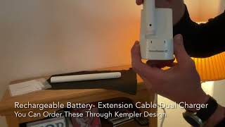 Seeing the Best Way to Use a Hunter Douglas Rechargeable Satellite Battery