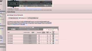 8 REDCap Surveys