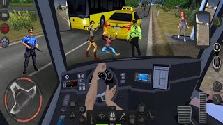 Coach Bus City Adventure 🚍👮 Bus Simulator: Ultimate  Multiplayer! Bus Wheels Games Android 3D screenshot 4