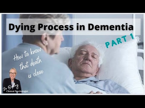 The DYING Process in Dementia: How to know that death is close