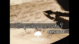 O QUÊ DIZIA A CARTA? I O AMOR FAZ TODA A DIFERENÇA