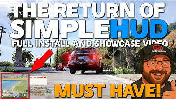 Installing UPDATED SimpleHUD! | Must Have Mod! | #gtav #lspdfr