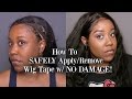 [VERY DETAILED] How to SAFELY Remove/Apply Lace Tape W/ NO DAMAGE To Edges! | Bold Hold Tape