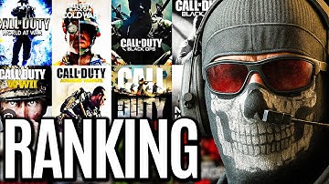 Ranking Every Call of Duty From WORST to BEST