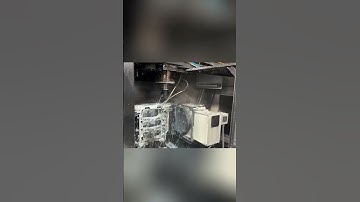 A first-hand look at the machining of the engine block #engineblock #cnc#youtubeshorts #shorts