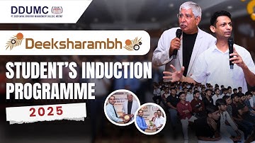 Deeksharambh – Student’s Induction Programme 2025 | The Beginning of a New Chapter