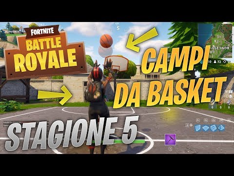 Video: Posizioni Dei Canestri Da Basket Fortnite - Dove Segnare Un Canestro Su Diversi Canestri