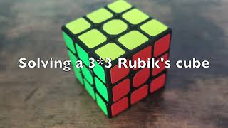 Learn to solve 3*3 Rubik&#39;s Cube | How to solve a Rubik&#39;s cube | 3*3 Rubik&#39;s Cube | Food&amp;Beyond