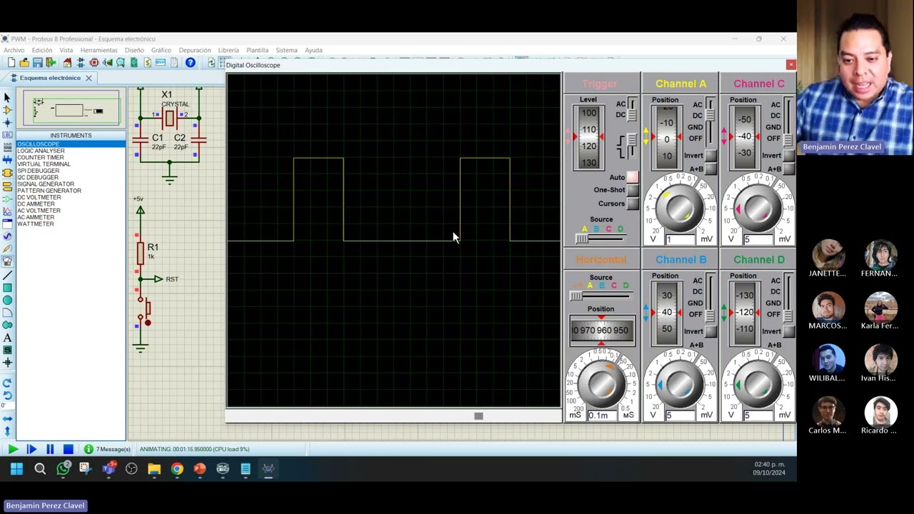 Uso de módulos CCP para la generación de pwm - PIC18F46K22 - 3 DE 3