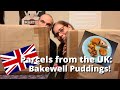 Parcels from the uk  bakewell puddings and tarts