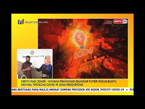24 Jan 2021 Spm Cerita Pagi Johor Yayasan Penyayang Iskandar Puteri Fokus Bantu Terjejas Covid 19 Youtube