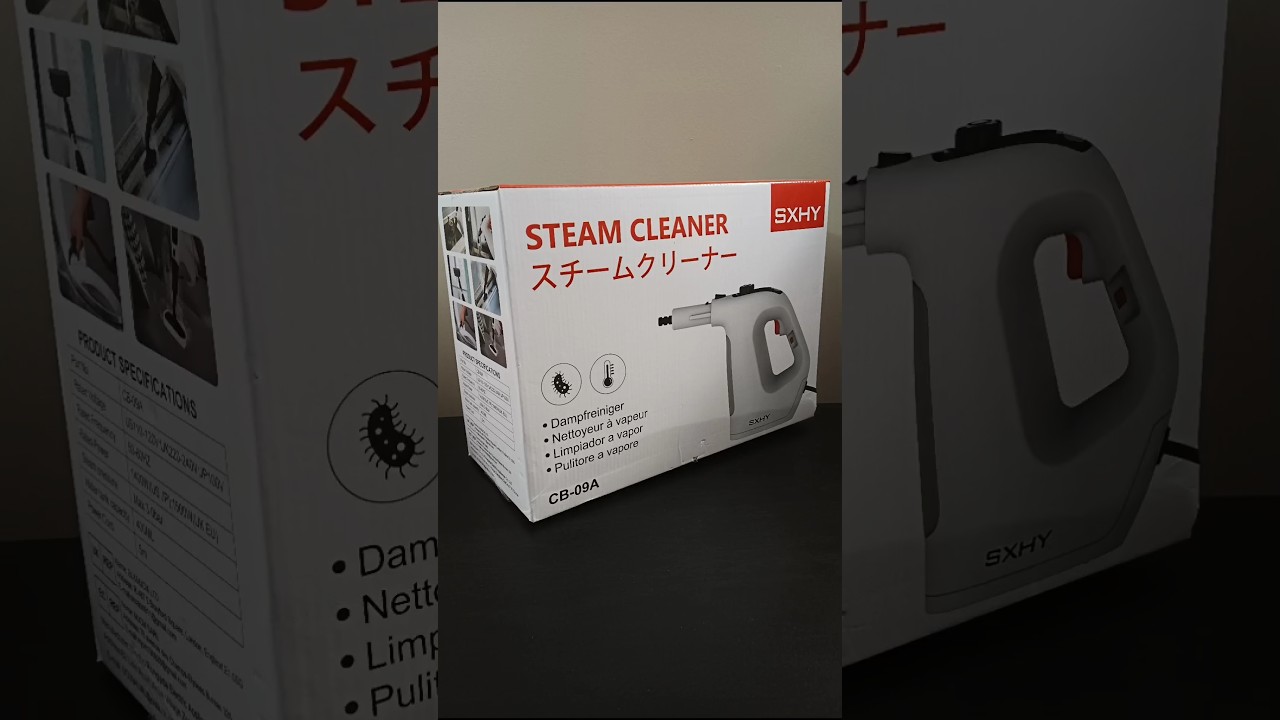 Steam Cleaner SXHY from Amazon - YouTube