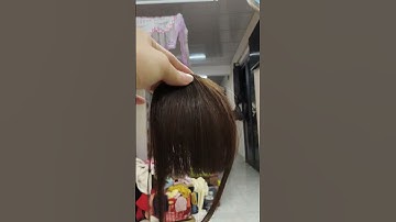 Tóc mái giả mái ngố tóc thật #tocmai