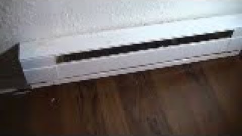 DIY How to Remove Electric Baseboard Heaters