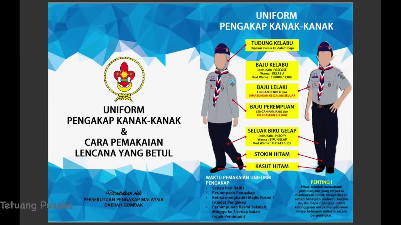 Baju uniform pengakap