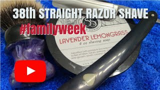 38th STRAIGHT RAZOR SHAVE: SHANNON'S SOAP