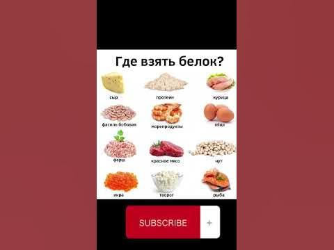 Где взять белок #белок #протеин #правильноепитание #аминокислоты # ...