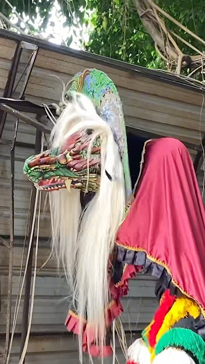 salto pakek barongan devil sengkuni😳 #jaranan #arekbudoyo #barongan #barongandevil