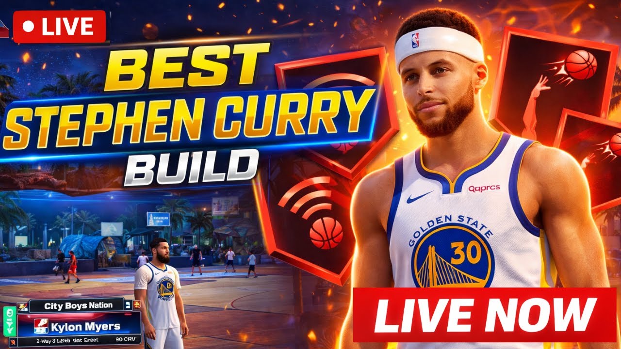 BEST SHOT CREATOR NBA2K26 "STEPH CURRY BUILD"