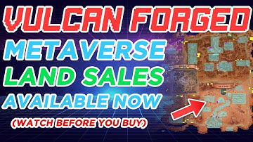 Welcome to the VulcanVerse (100 Plot Land Sale) $PYR $MATIC $ETH