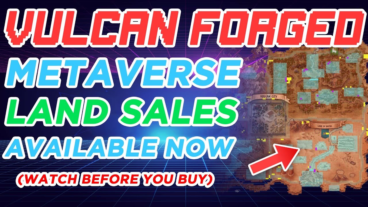 to the VulcanVerse (100 Plot Land Sale) PYR MATIC ETH YouTube