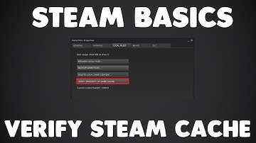 Steam Basics: How to Verify Steam Cache