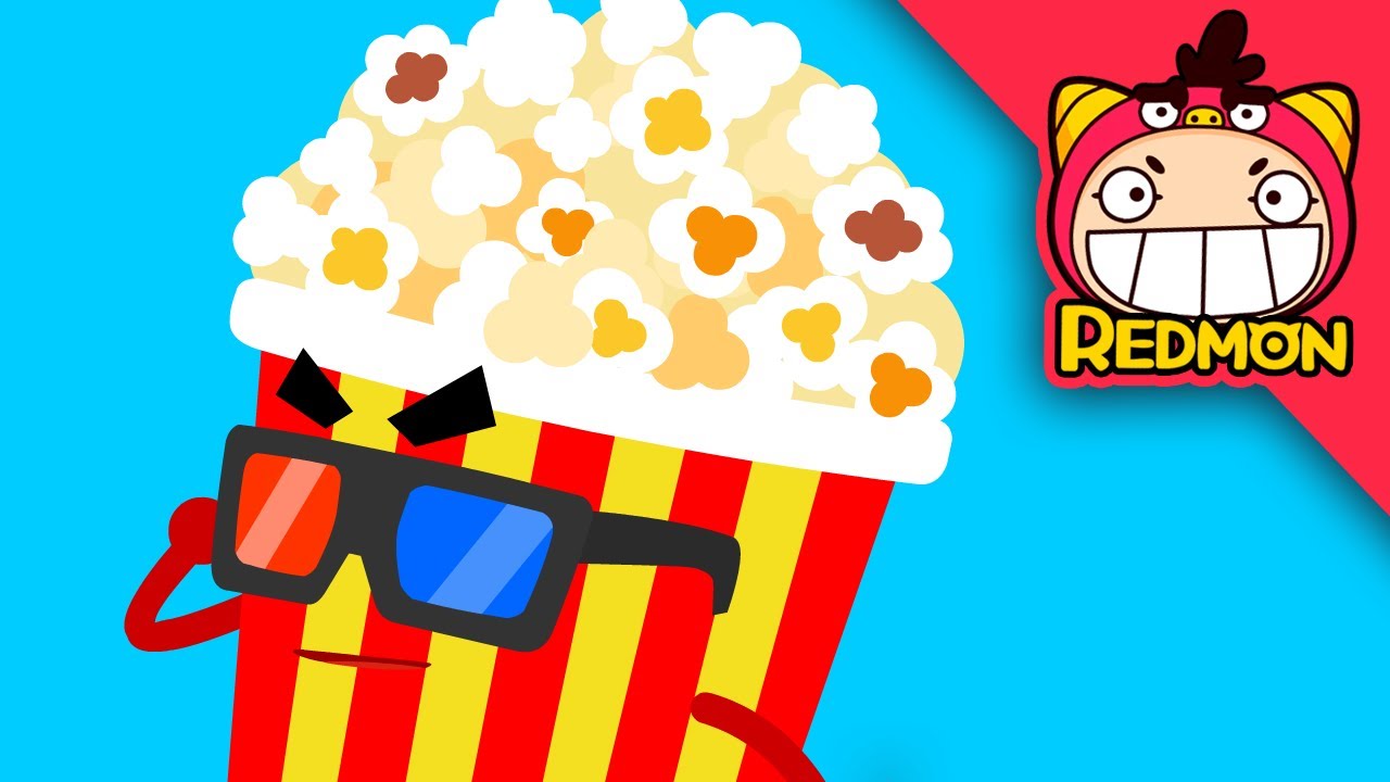 Popcorn song Food songs Nursery rhymes REDMON YouTube