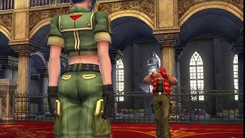 KOF Maximum Impact 2 - Ralf vs Leona (Special Intro)