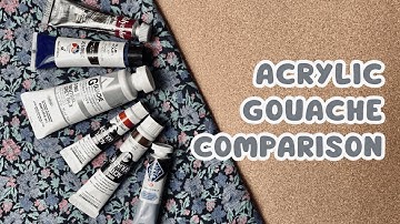 Are TURNER, HOLBEIN, LEFRANC BOURGEOIS, JO SONJA, MAIMERI, MASTER CLASS acrylic gouaches different?